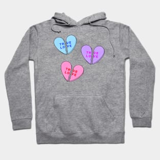 Broken Candy Heart Trio Hoodie